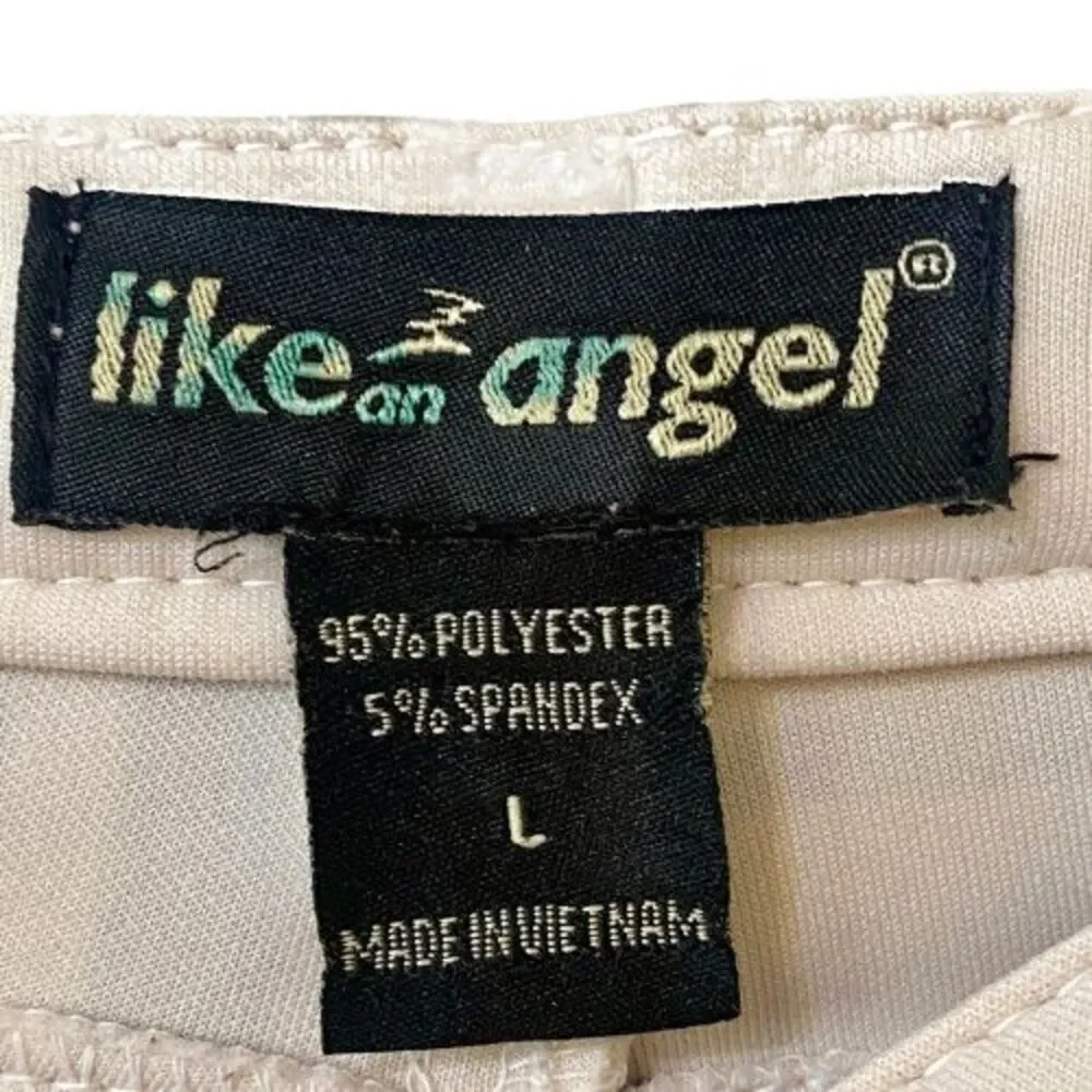 Womens Pants Size L Juniors Graffiti Urban Streetwear Like An Angel Keep it 100!